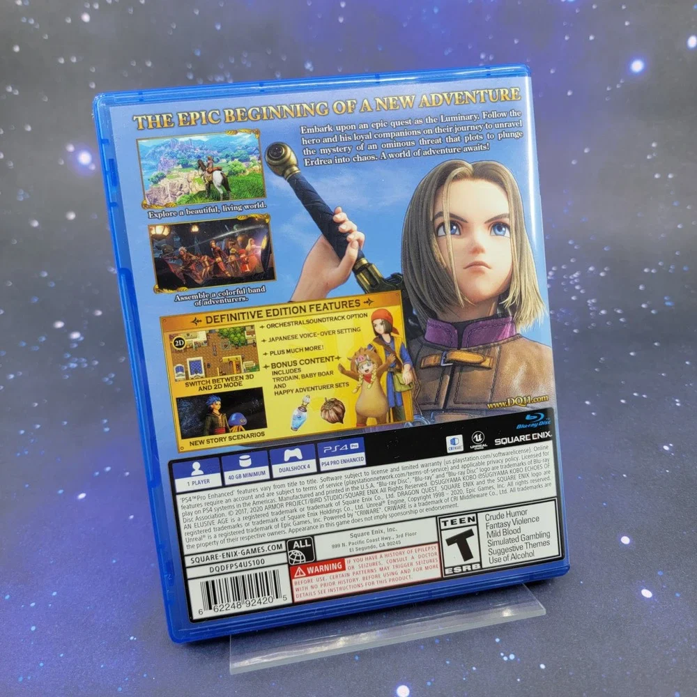 Dragon Quest XI S Echoes of an Elusive Age Definitive Edition Playstation 4 L